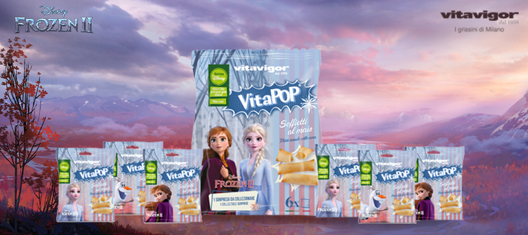 VitaPop: il nuovo snack dedicato a Frozen 2
