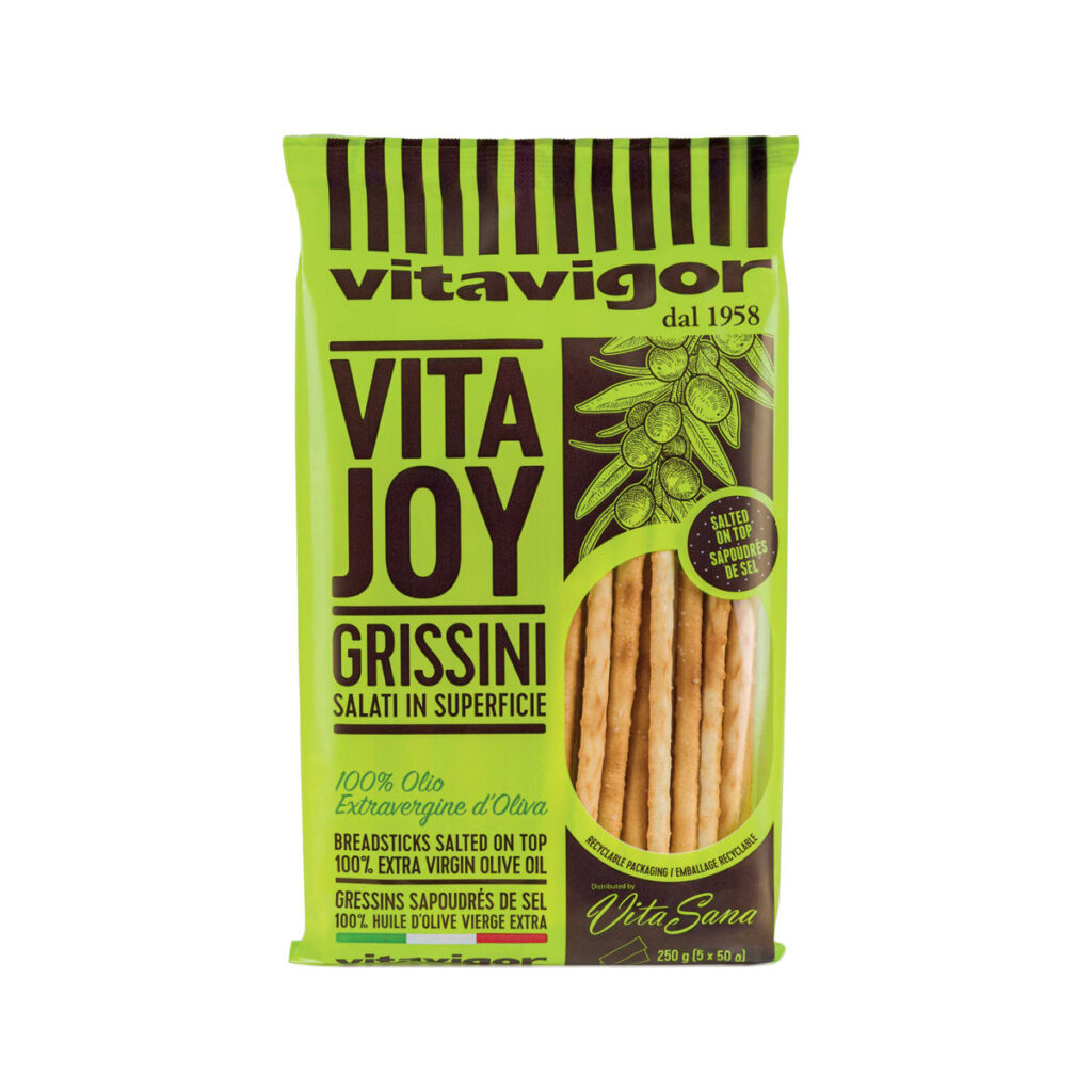 VitaJoy Grissini salati in superficie