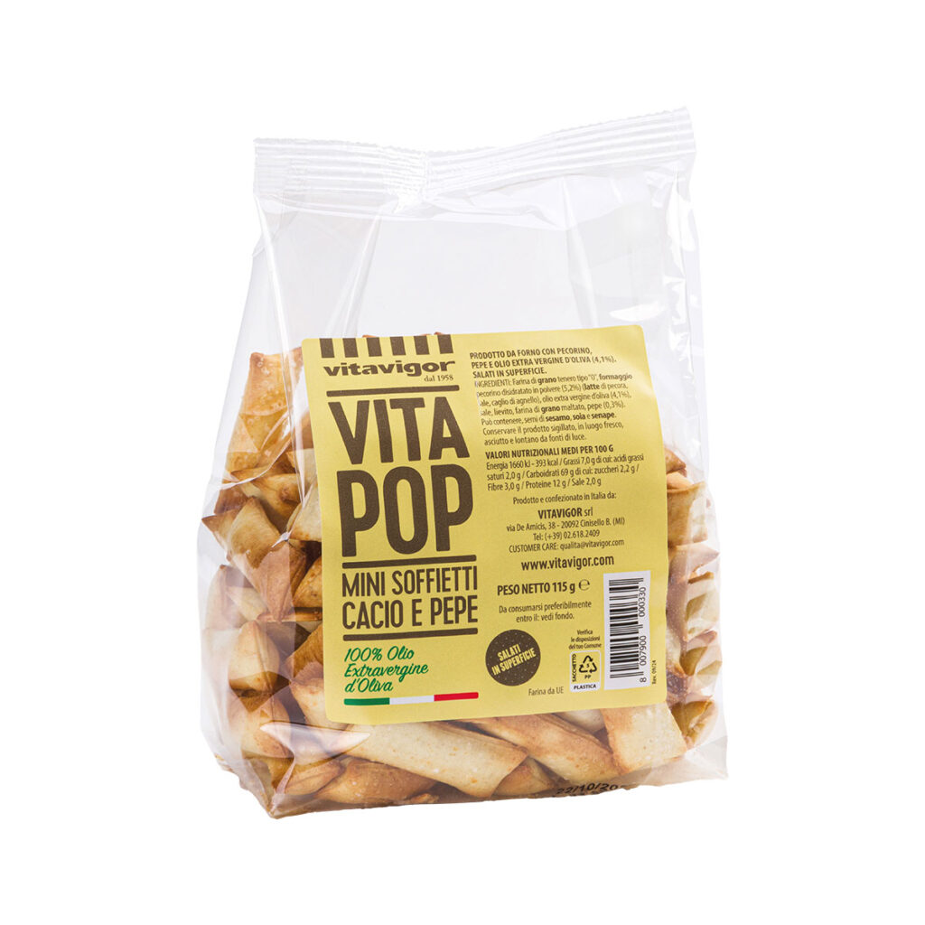VitaPop Mini Soffietti “Cacio e Pepe” (neutro)