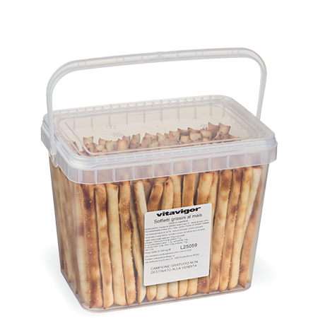 VitaPop Grissini Soffietti in secchiello al mais