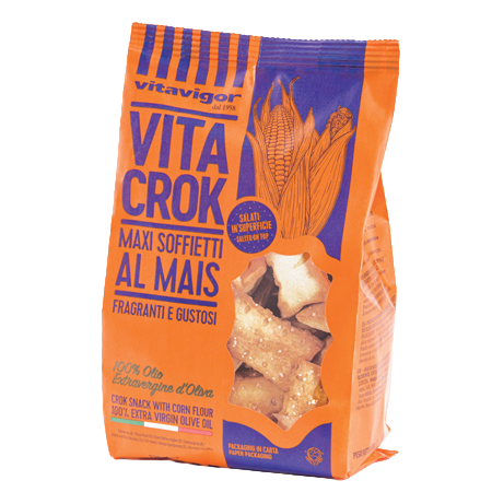 VitaFit Mini Cracker with Corn Flour. Salted on top
